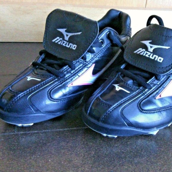 Mizuno Shoes - Mizuno Shoes Softball + Baseball 9-Spike Cleats Size USW 6.5 Women's Black Sport